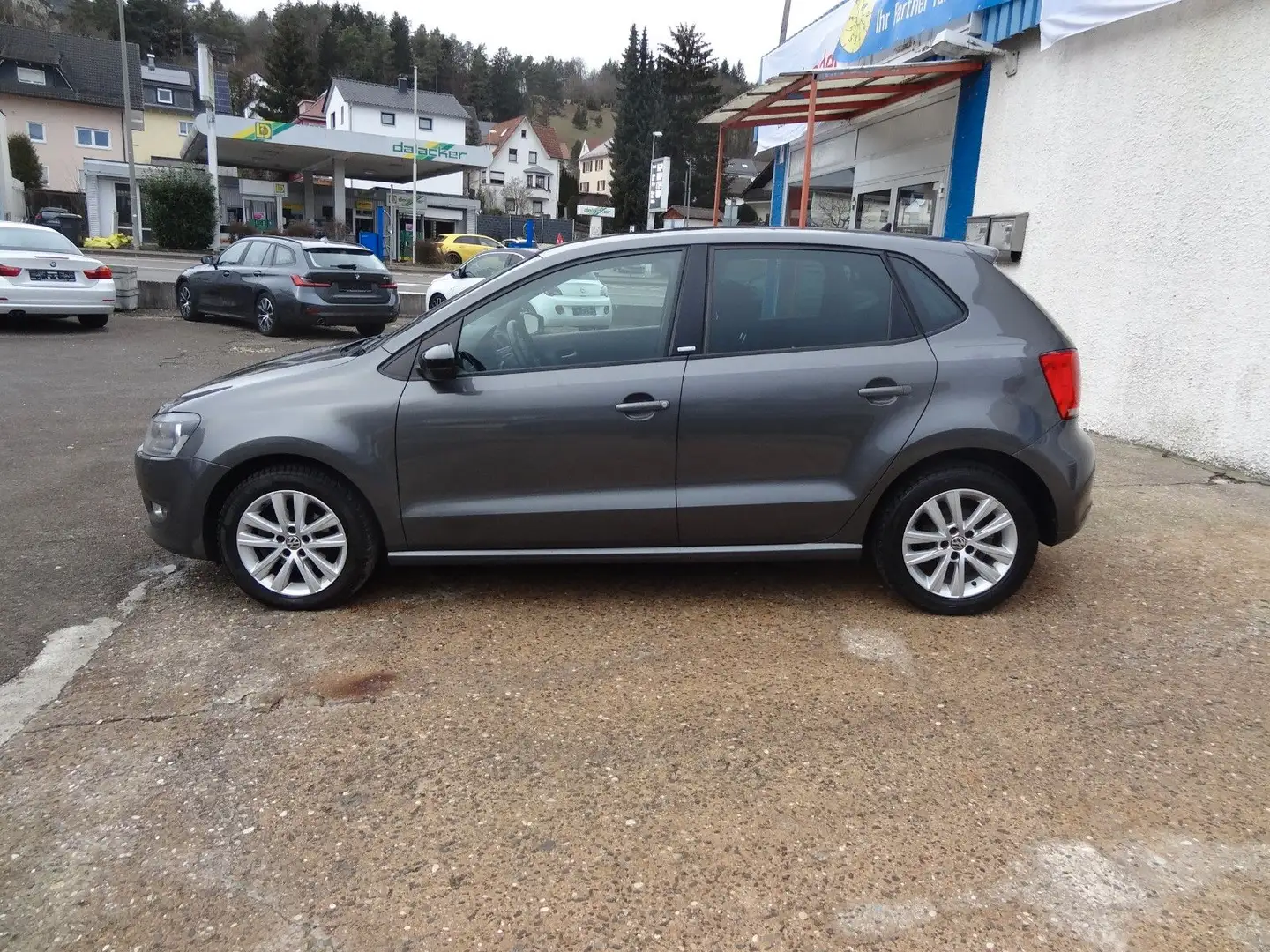 Volkswagen Polo V Style/DSG/1.Hand/85.000km/PDC/SitzH/ Grijs - 2