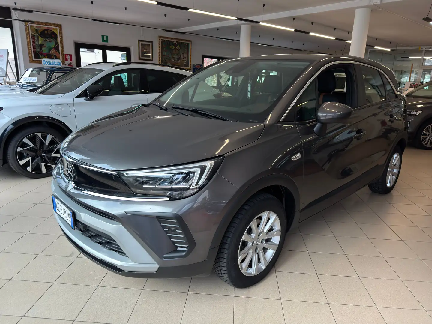 Opel Crossland X OPEL CROSSLAND 1.2cc 110CV BENZINA Grigio - 1