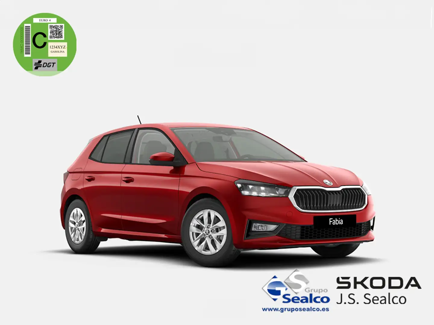 Skoda Fabia 1.0 TSI Selection 85kW Rojo - 1