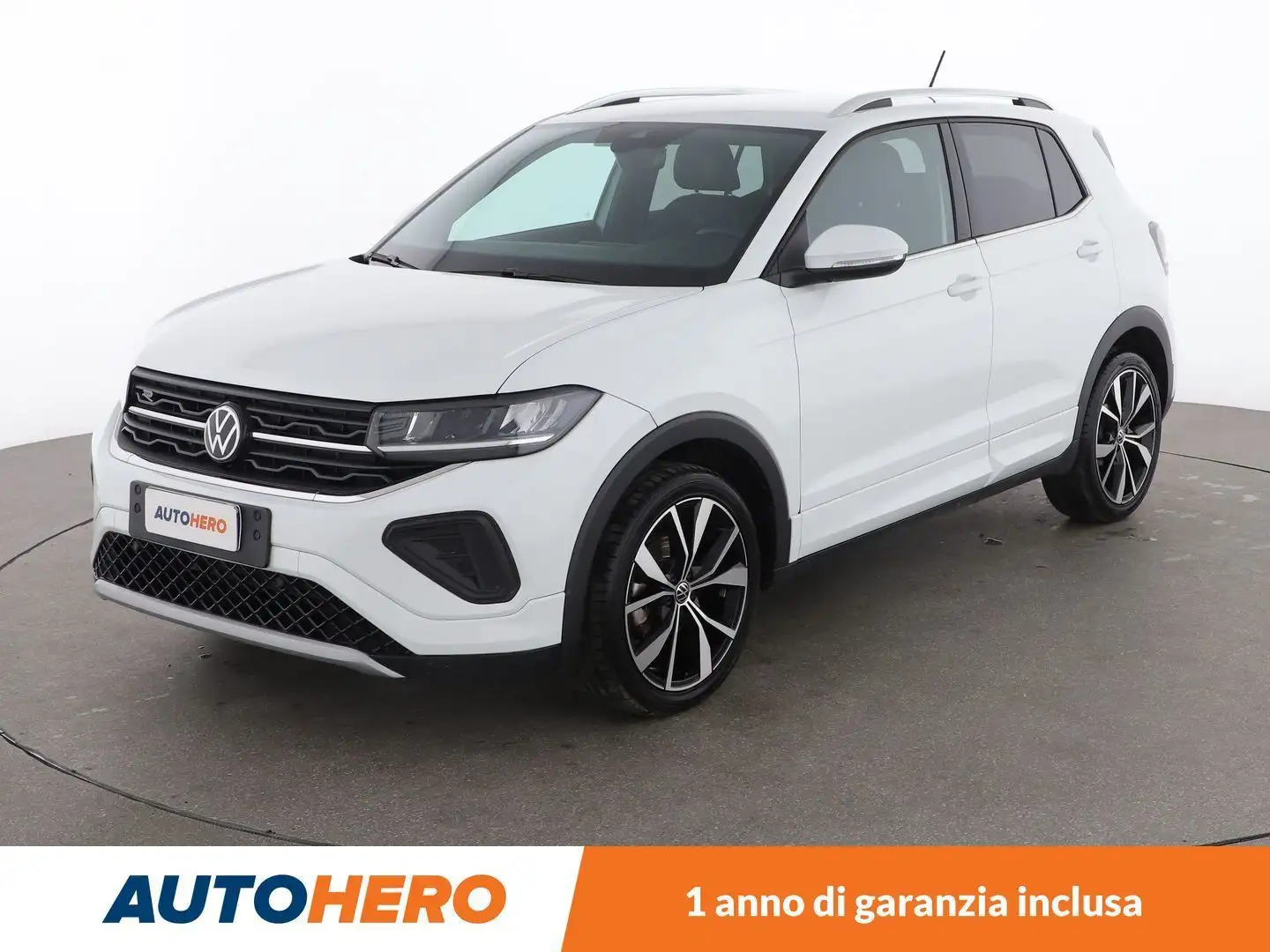 Volkswagen T-Cross 1.0 TSI R-Line 115 CV Bianco - 1