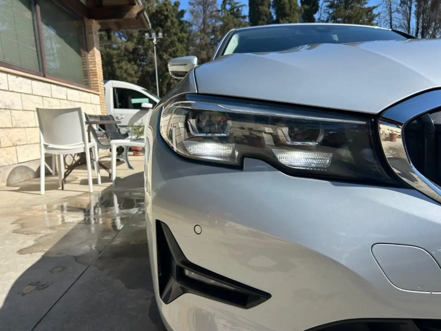 BMW 318 d Sport-Line Argento - 2