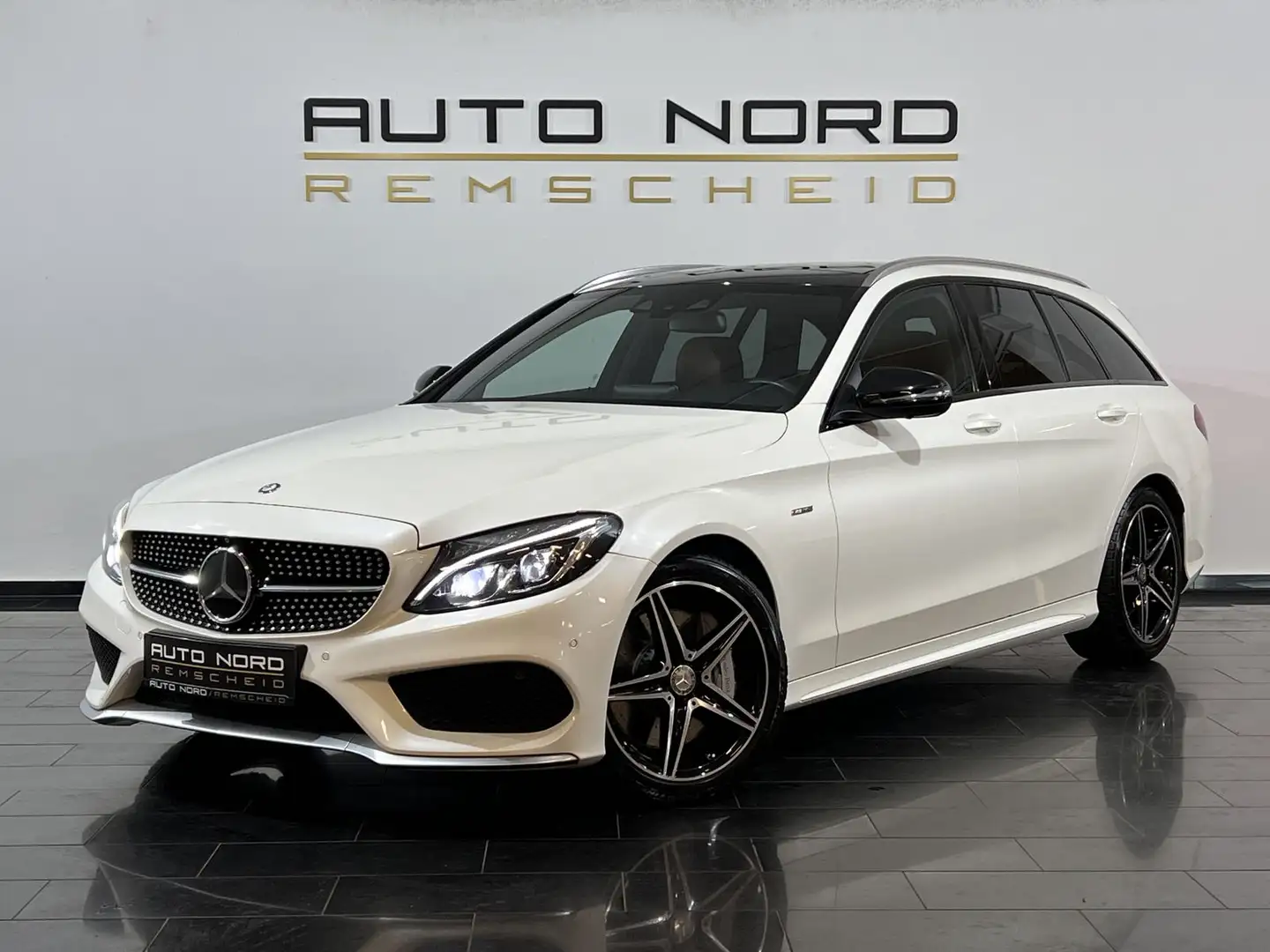 Mercedes-Benz C 43 AMG T*Pano*Burmester*360°*KeyGo*Distronic+ Alb - 1