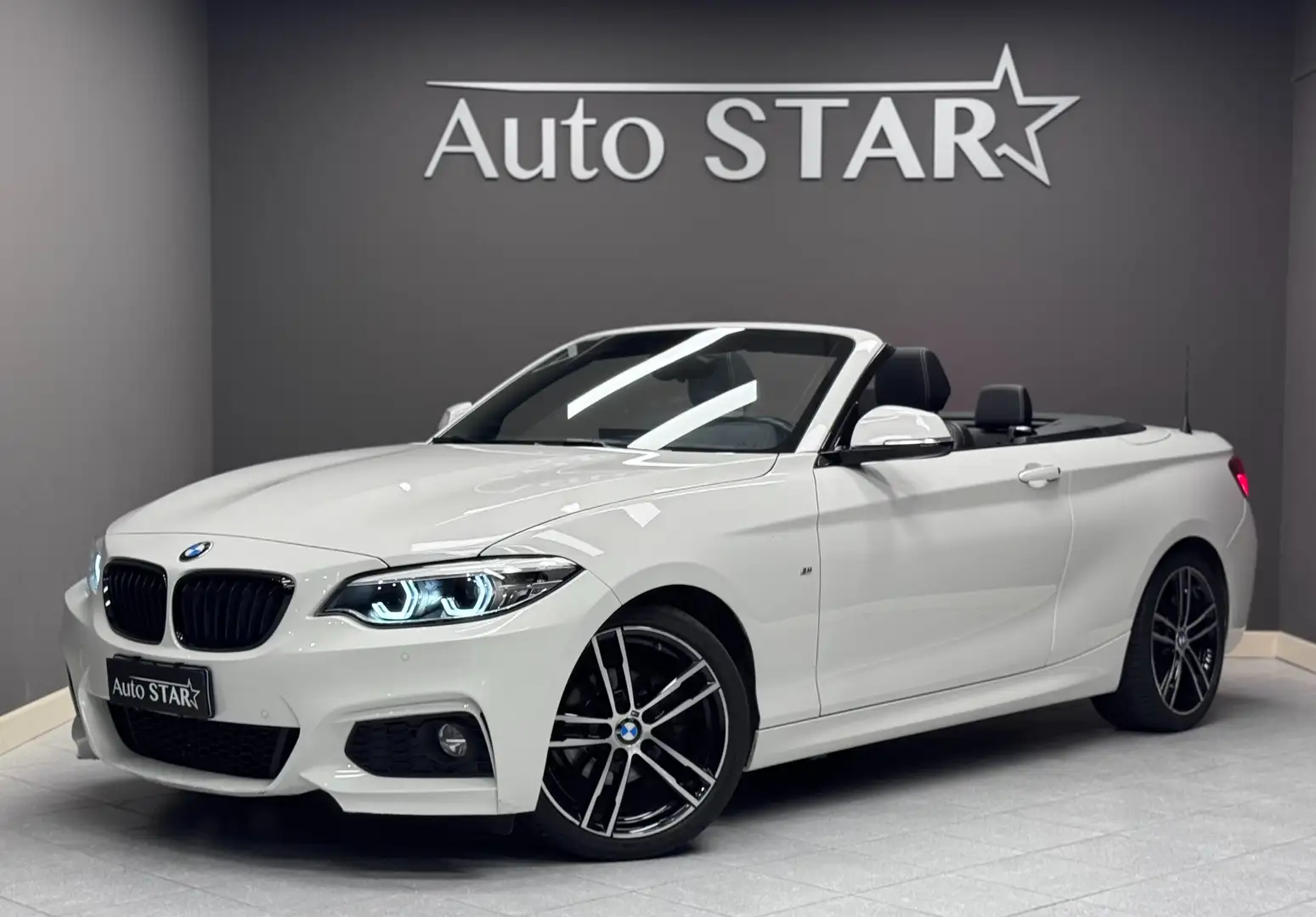 BMW 218 Serie 2 F23 Cabrio 218d Cabrio Msport auto my18 Bianco - 1