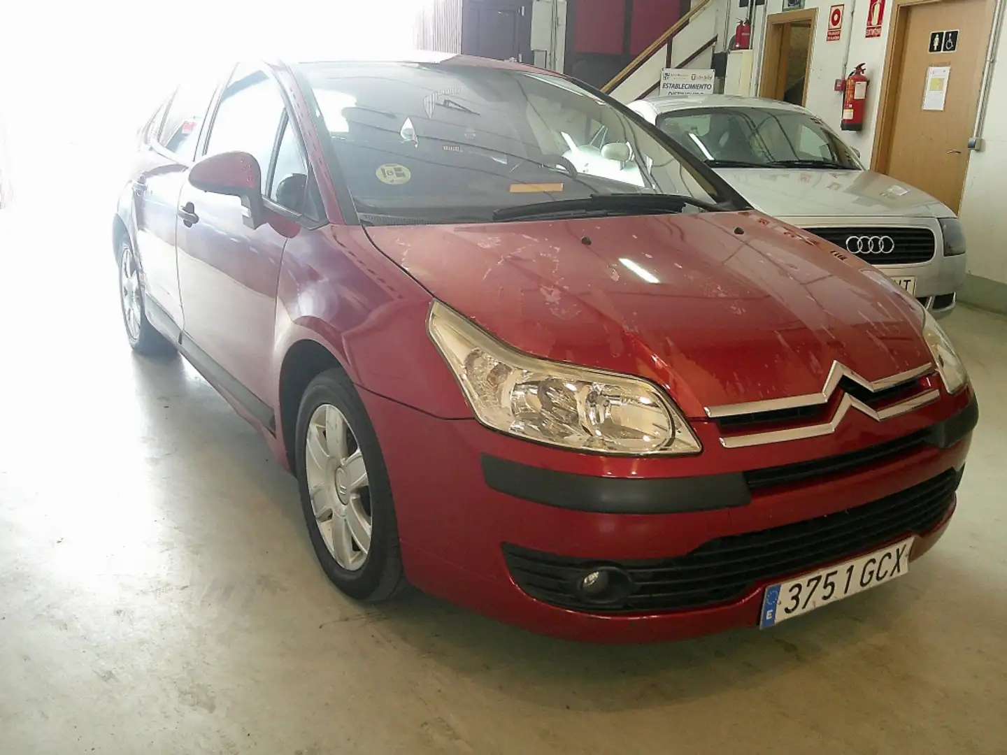 Citroen C4 1.6HDI Cool Rojo - 2