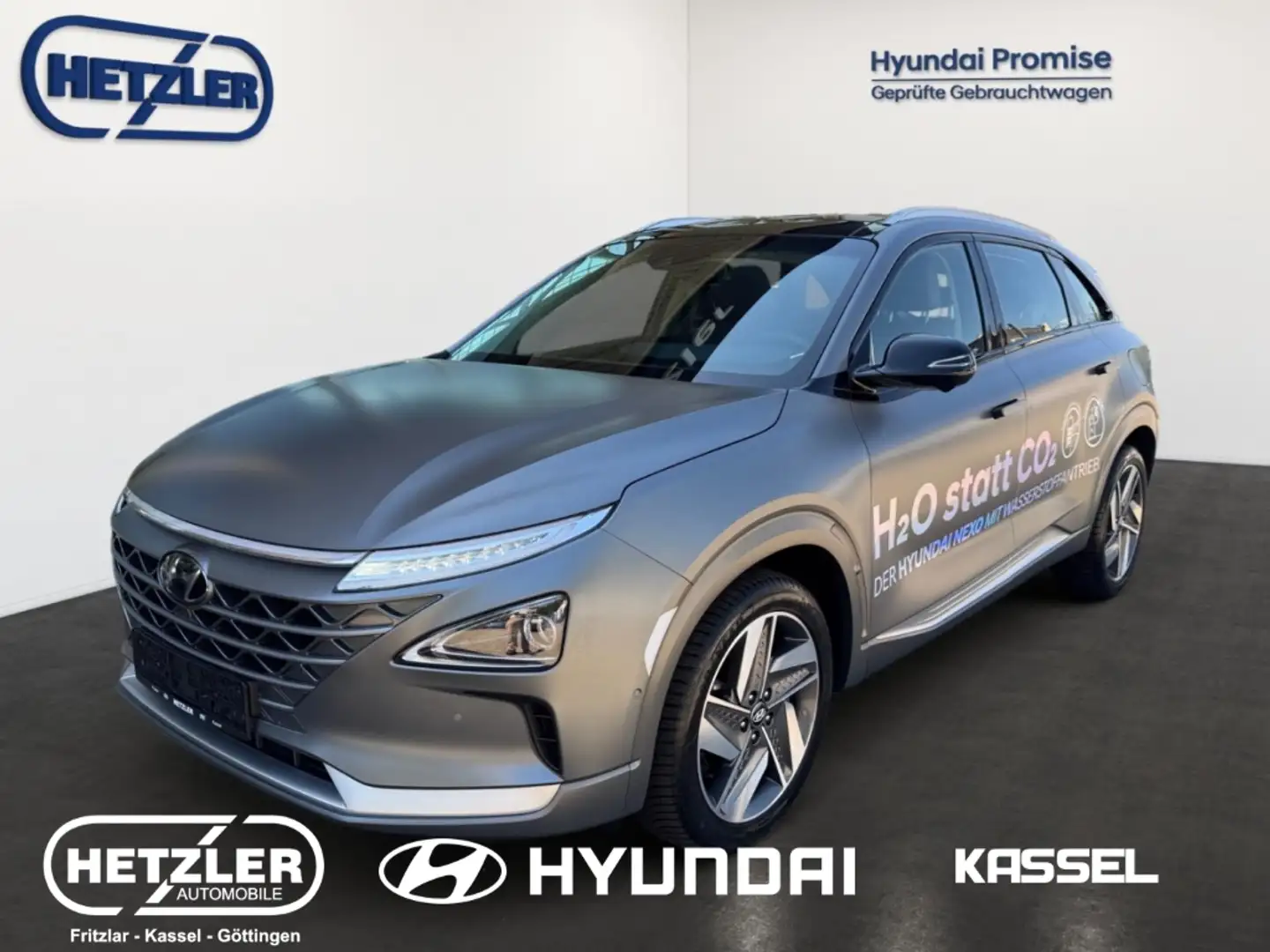 Hyundai NEXO Prime Paket El. Panodach Navi Soundsystem 360 Kame Gris - 1