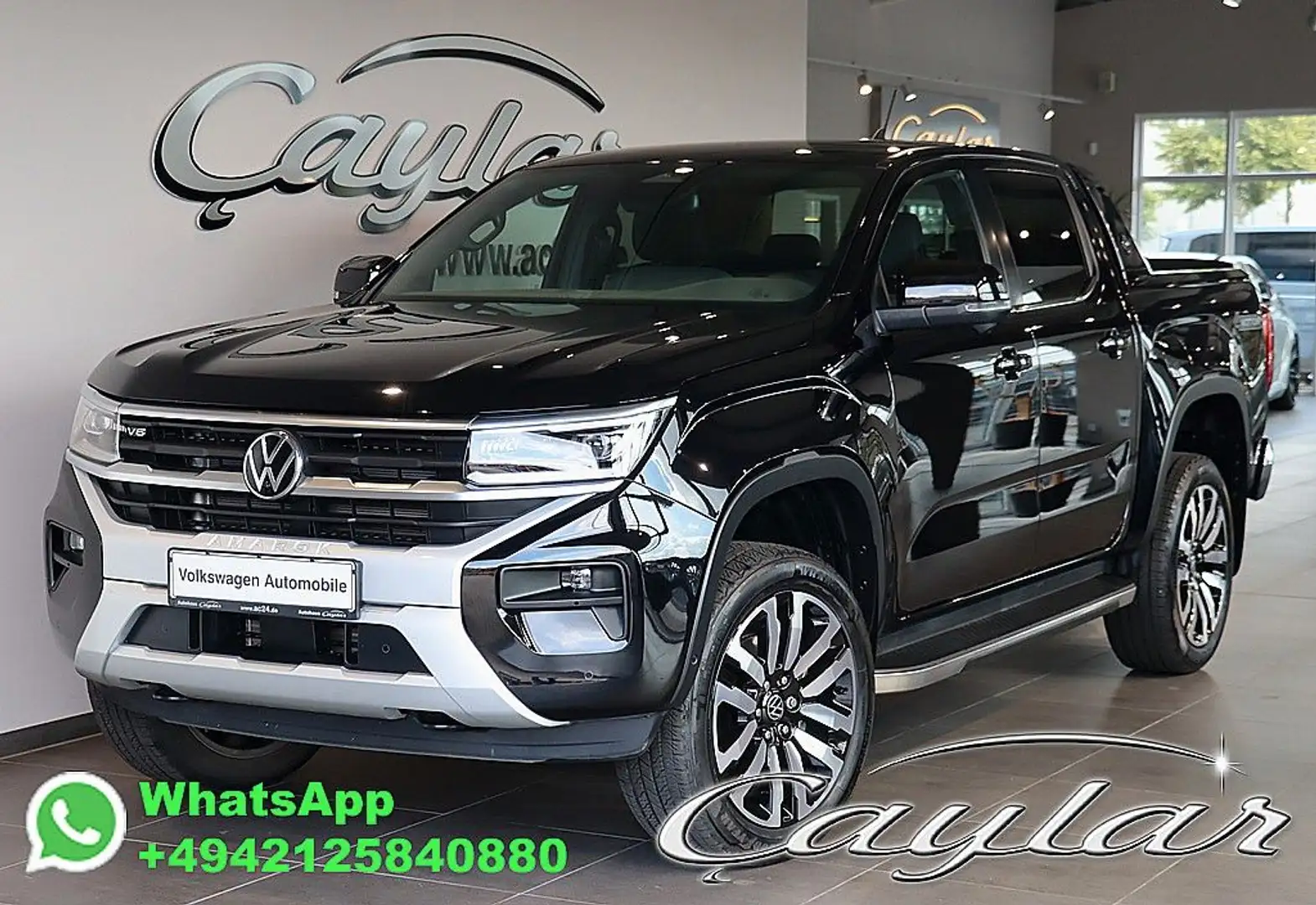 Volkswagen Amarok AMAROK AVENTURA 360°LEDER MATRIX ACC STANDHZ 21" Zwart - 1