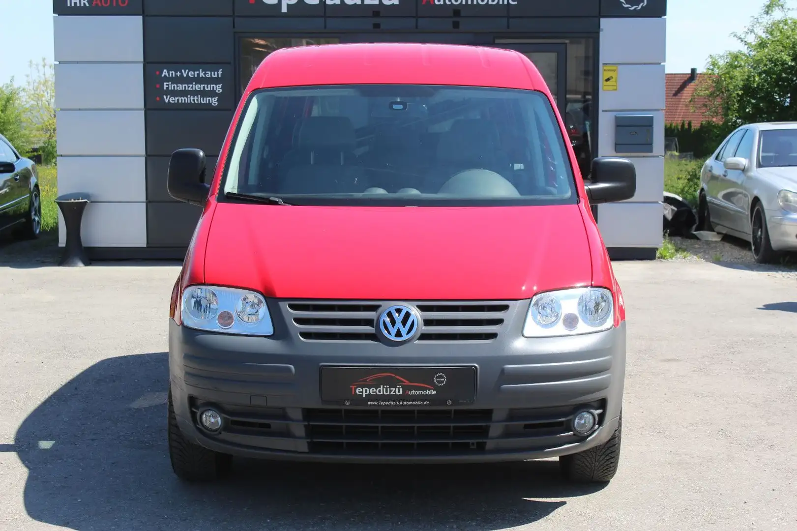 Volkswagen Caddy Life*2 Schiebetüre*5 Sitzer*KD+TÜV NEU Rood - 2