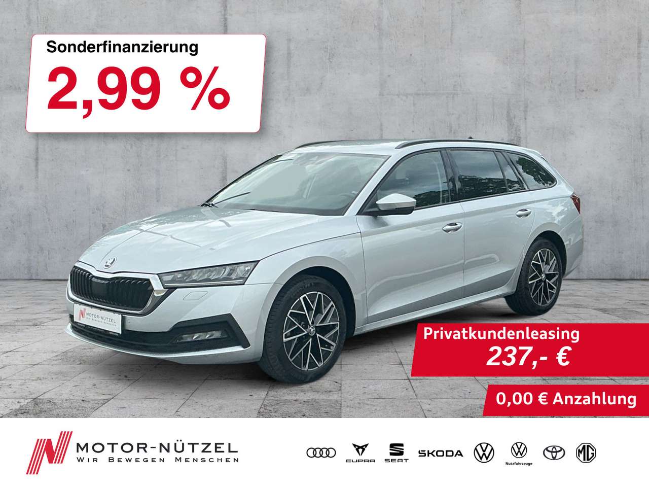 Skoda Octavia 2023 — Combi 2.0 TDI DSG CLEVER LED+NAV+SHZ+AHK