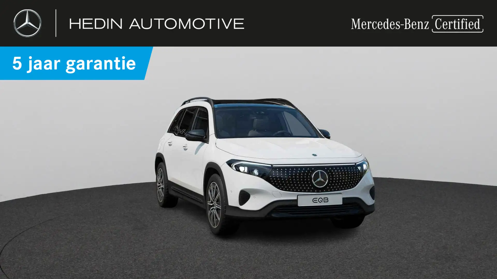 Mercedes-Benz EQB 300 4MATIC AMG Line | Panoramisch Dak | Nightpack | Ve Blanc - 1