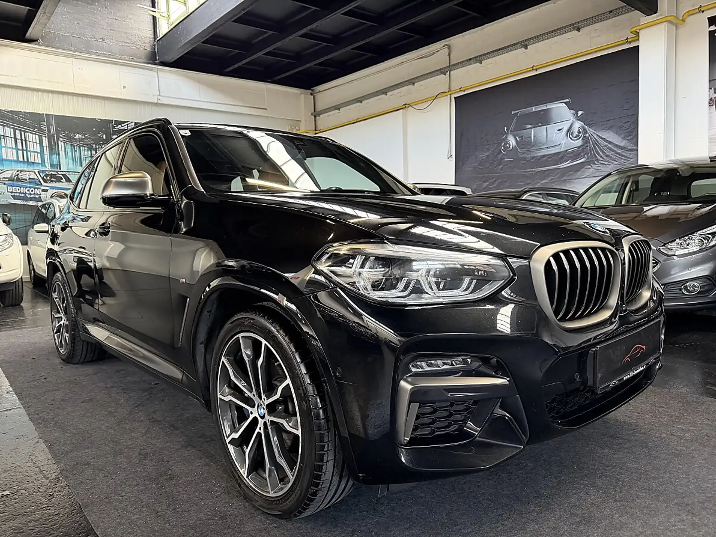 BMW X3 M 40d 48V * 20 ZOLL * FINANZIERUNG * Schwarz - 2