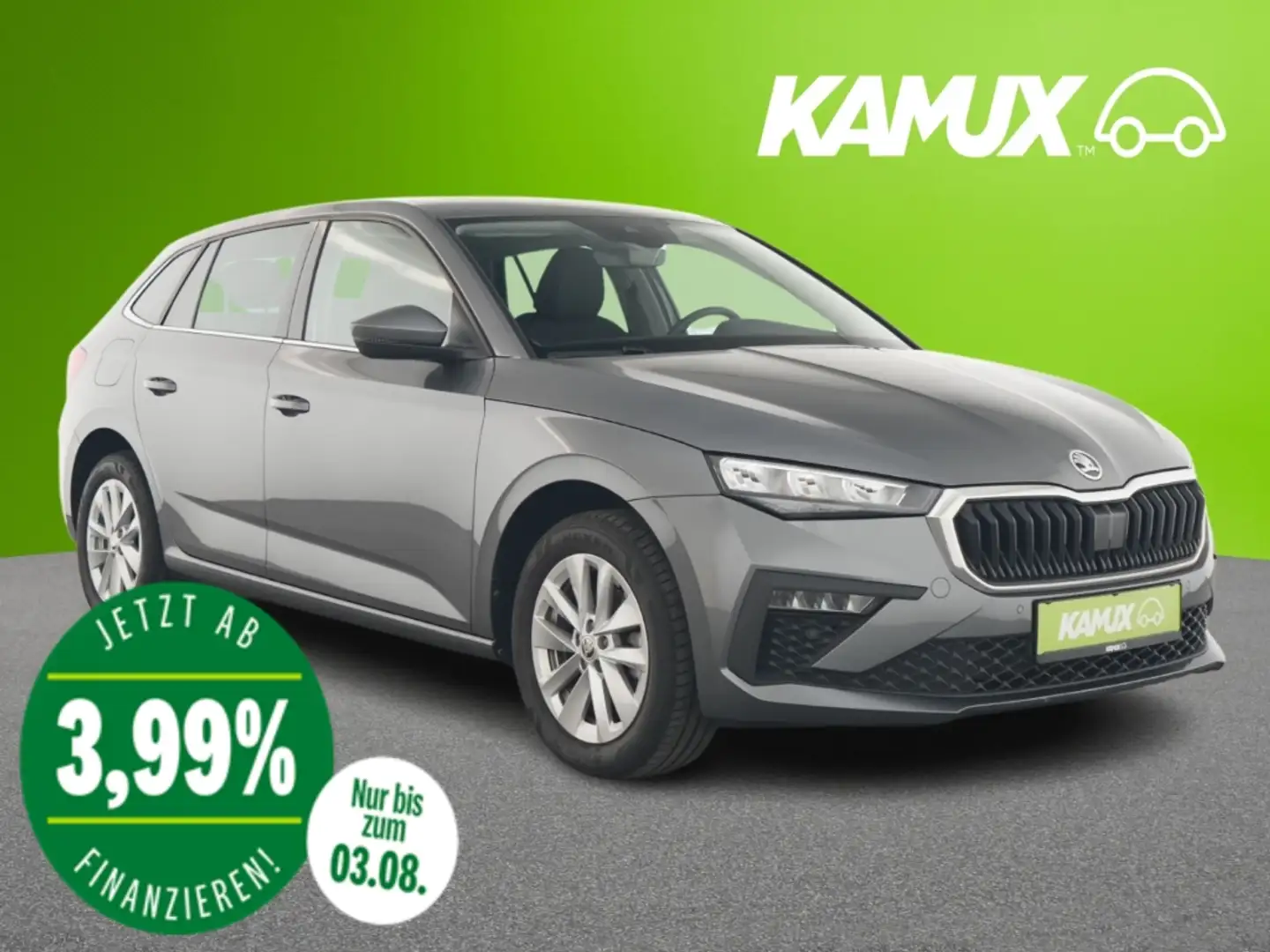 Skoda Scala 1.0TSI DSG Selection+LED+CARPLAY+KAMERA Grijs - 1