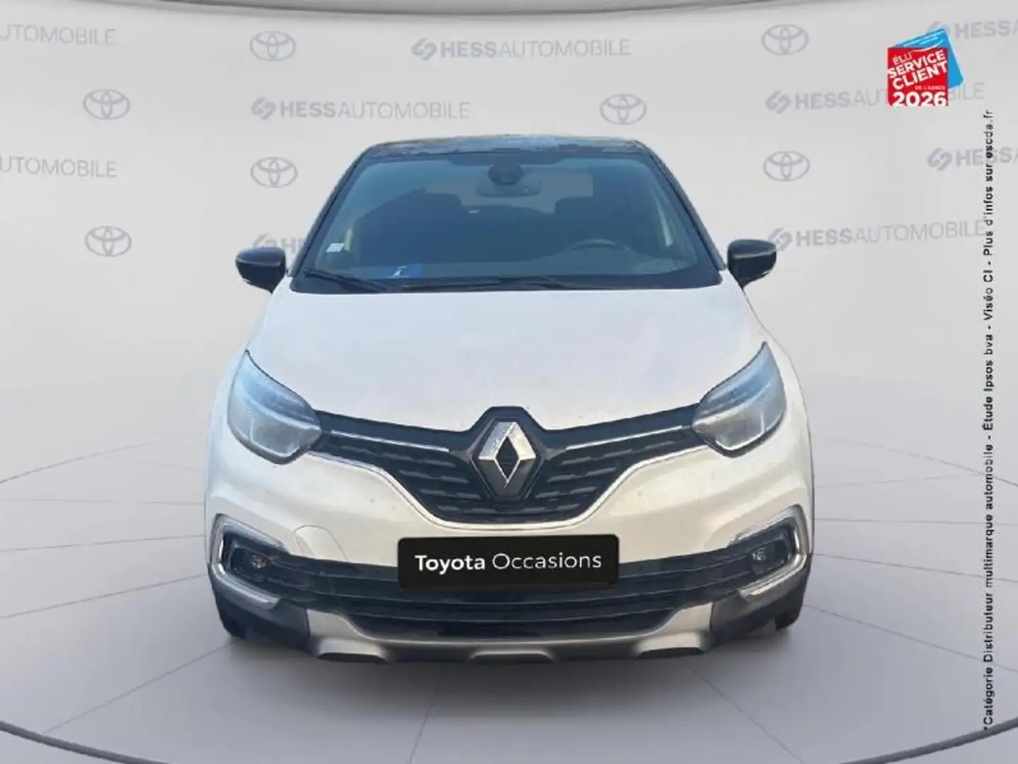 Renault Captur 1.3 TCe 150ch FAP Red Edition Weiß - 2