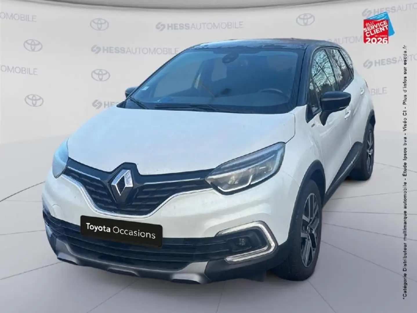 Renault Captur 1.3 TCe 150ch FAP Red Edition Weiß - 1
