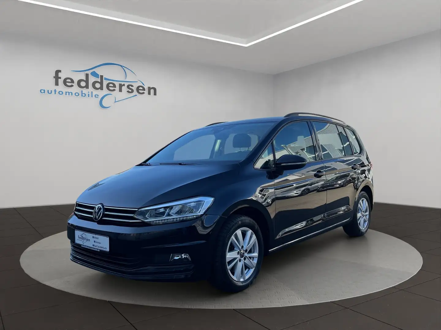 Volkswagen Touran Comfortline 2.0 TDI 7-Sitzer Navi IQ.DRIVE Sitzhe Schwarz - 2