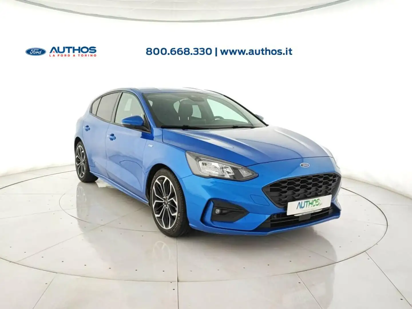 Ford Focus 1.0 ecoboost hybrid ST-Line s&s 125cv my20.75 Bleu - 2