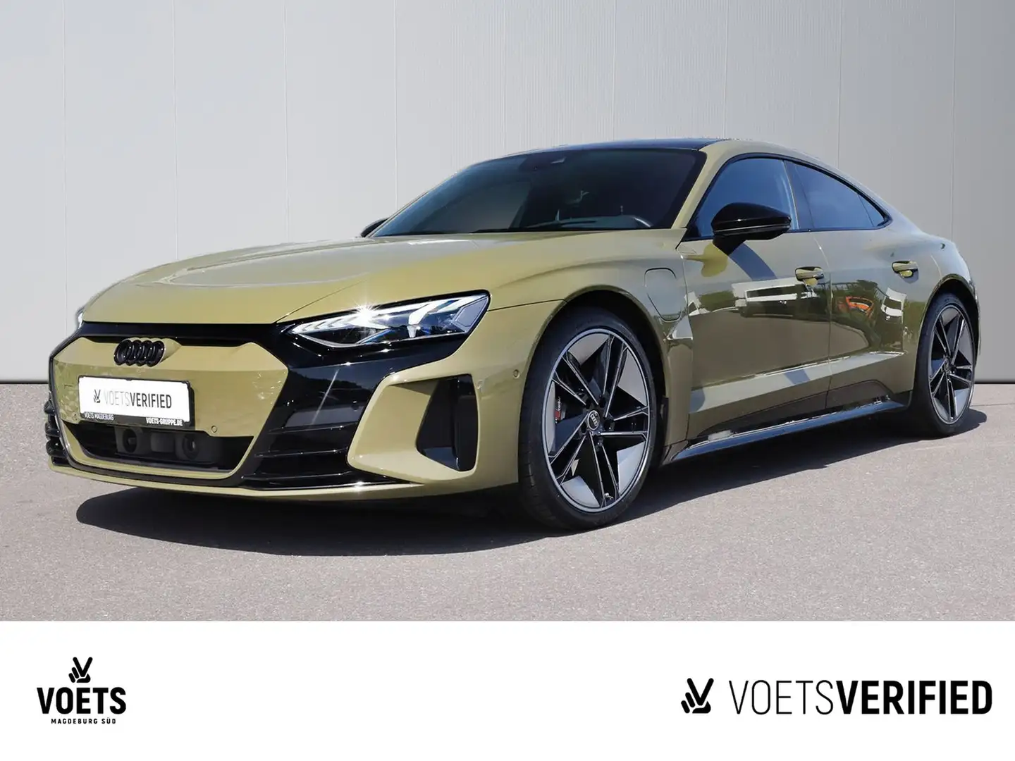Audi e-tron GT QUATTRO MATRIX+B&O+NACHTSICHT+SITZBEL Grün - 1