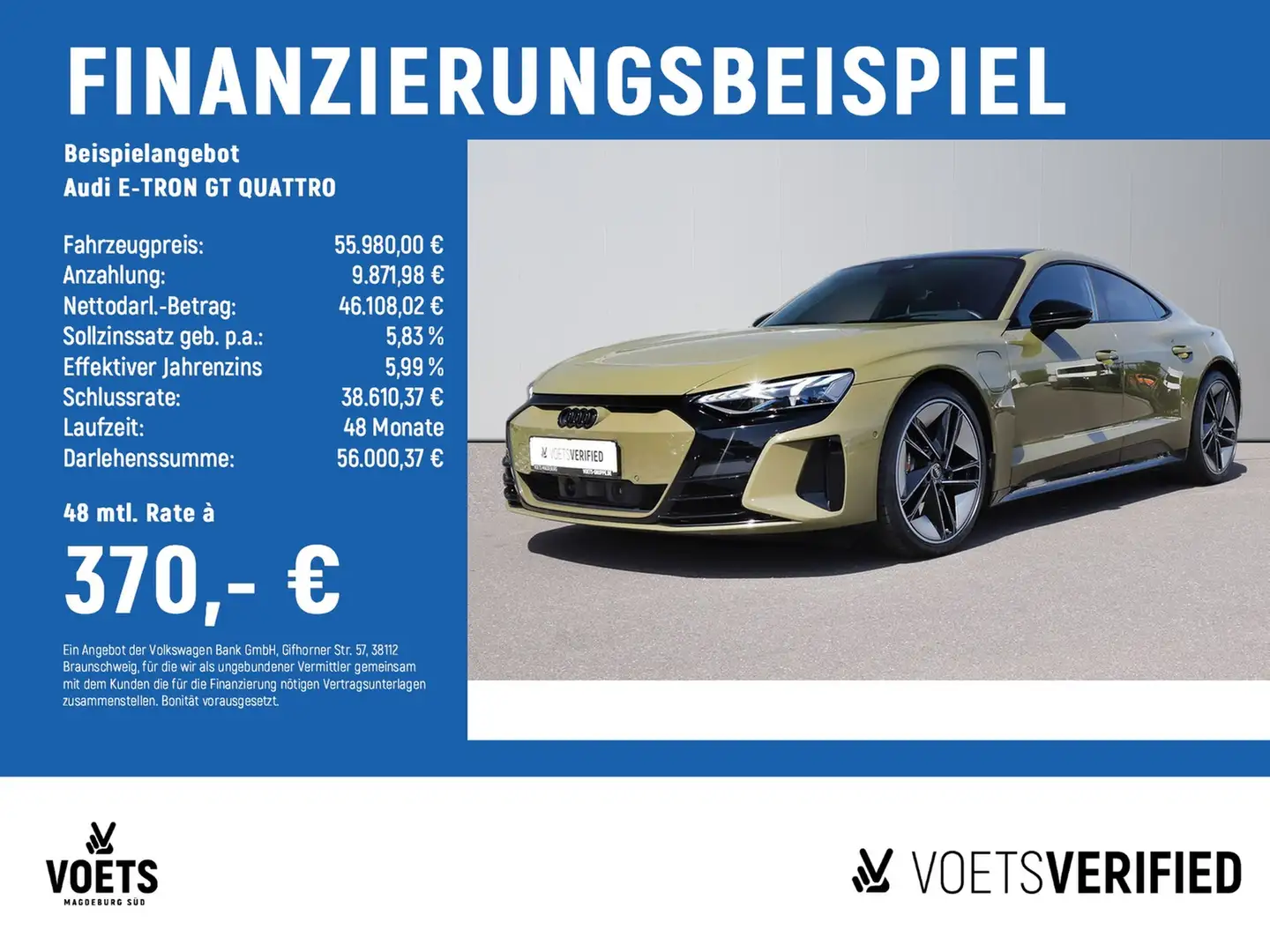 Audi e-tron GT QUATTRO MATRIX+B&O+NACHTSICHT+SITZBEL Grün - 2