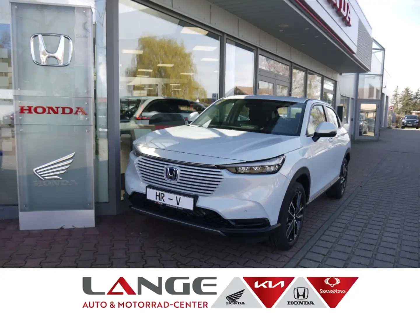Honda HR-V Hybrid 1.5 i-MMD Elegance Navi LED ACC Klimaautom Blanc - 1