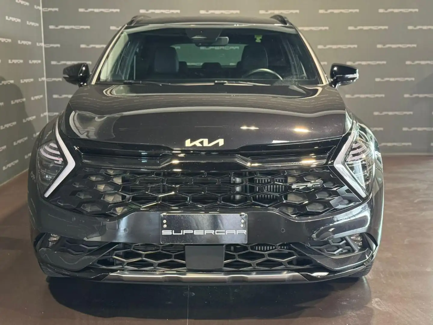 Kia Sportage 1.6 CRDi MHEV DCT GT-line Schwarz - 2