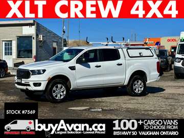 Ranger XLT Crew Cab 4x4 + Cap W/racks