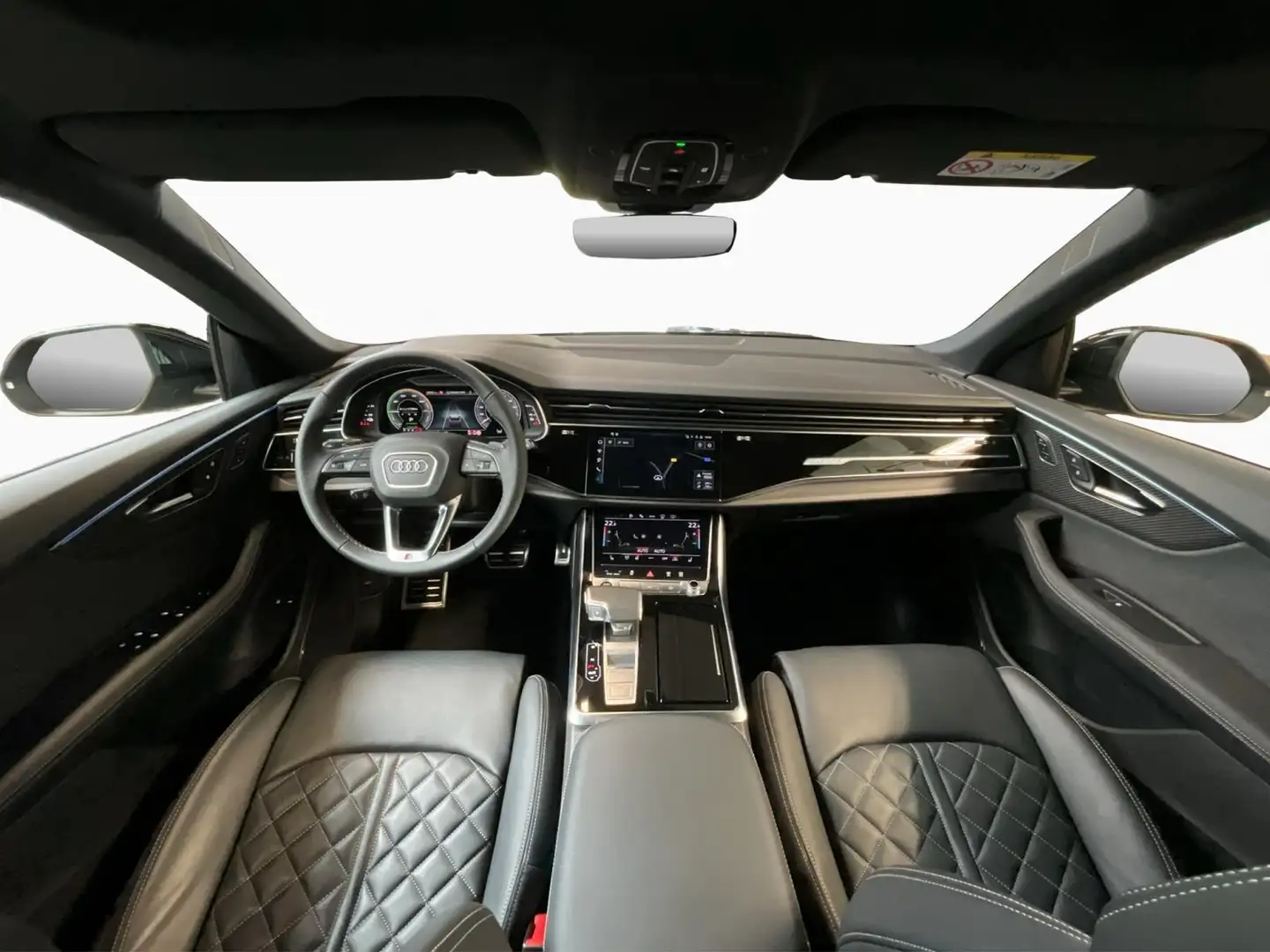 Audi Q8 60TFSIe+Quattro+AHK+Matrix Srebrny - 2