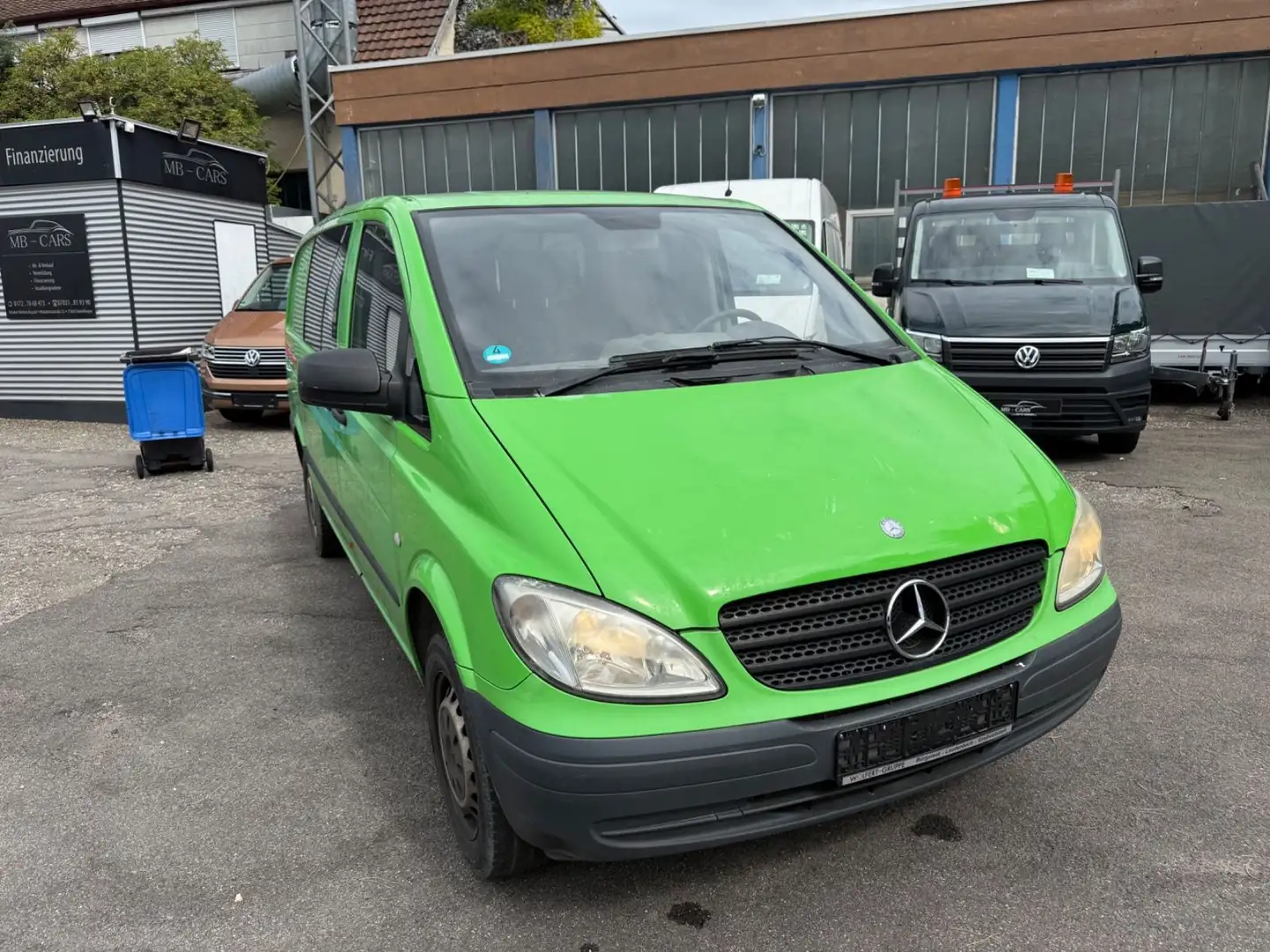 Mercedes-Benz Vito Kasten 115 CDI lang*LKW-ZULASSUNG Grün - 1