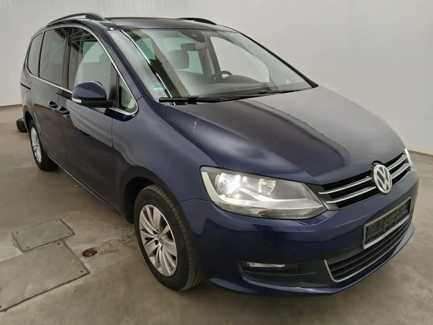 Volkswagen Sharan Comfortline BMT/Standheizung/7-Sitzer Navi/ Bleu - 1