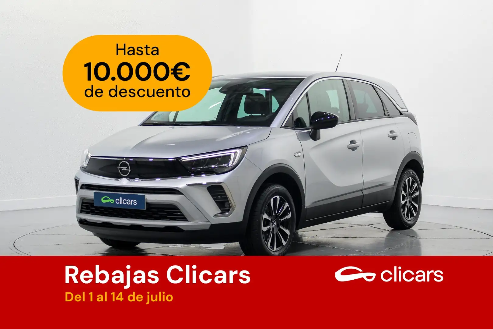 Opel Crossland 1.2 S&S Elegance Pack 110 Plateado - 1