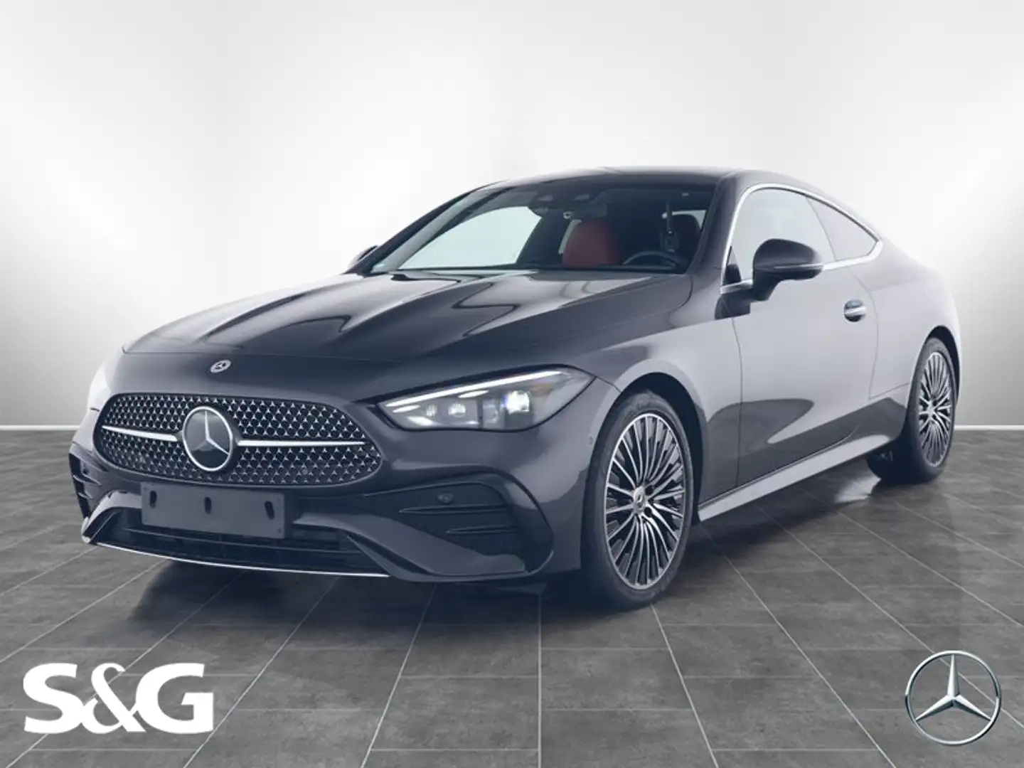 Mercedes-Benz CLE 300 4M Coupé AMG+PANO+BURMESTER+DIGITALLIGHT Grau - 1