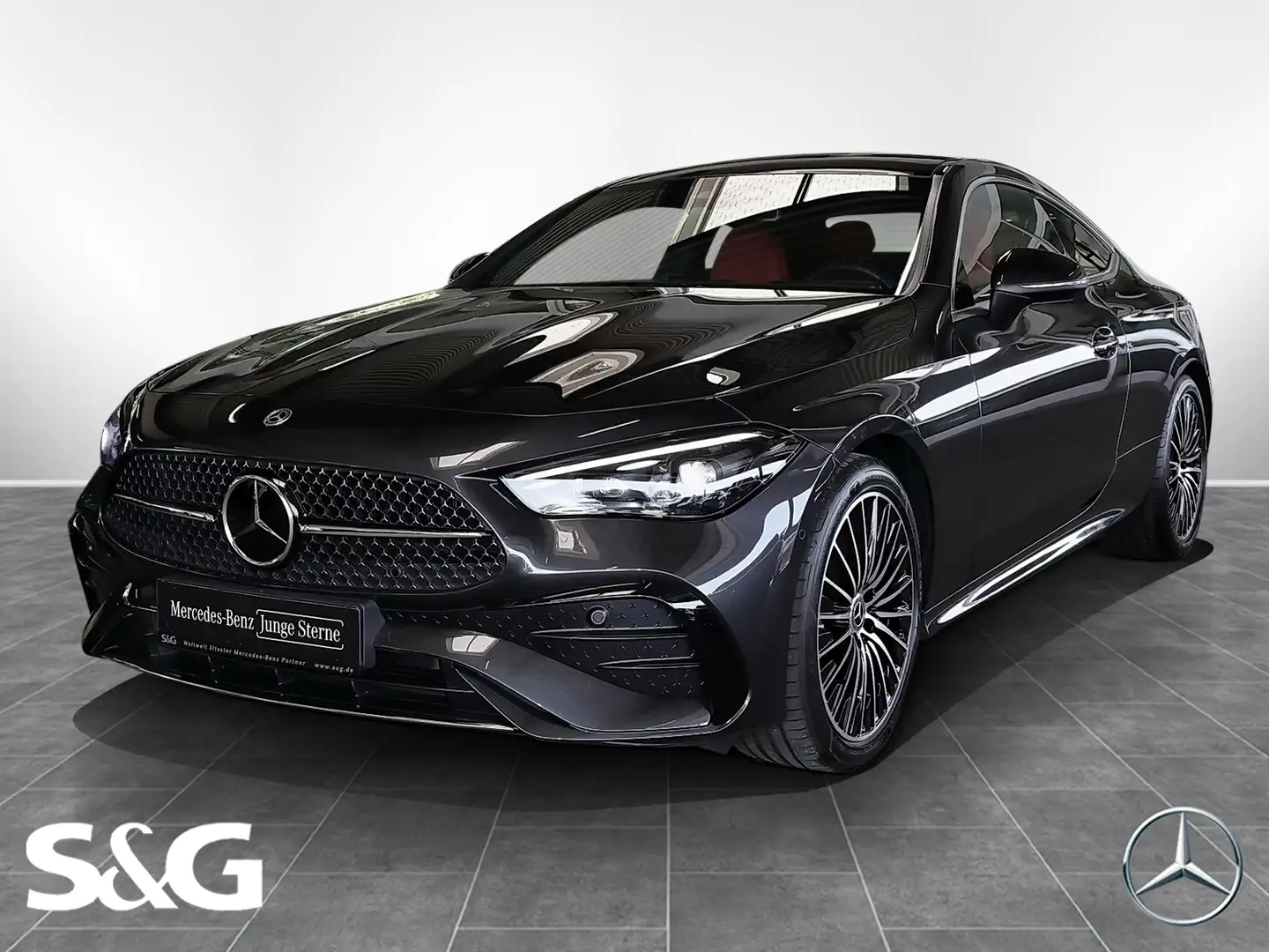 Mercedes-Benz CLE 300 4M Coupé AMG PANORAMA+HIFI+MEMORY+KAMERA Gris - 1