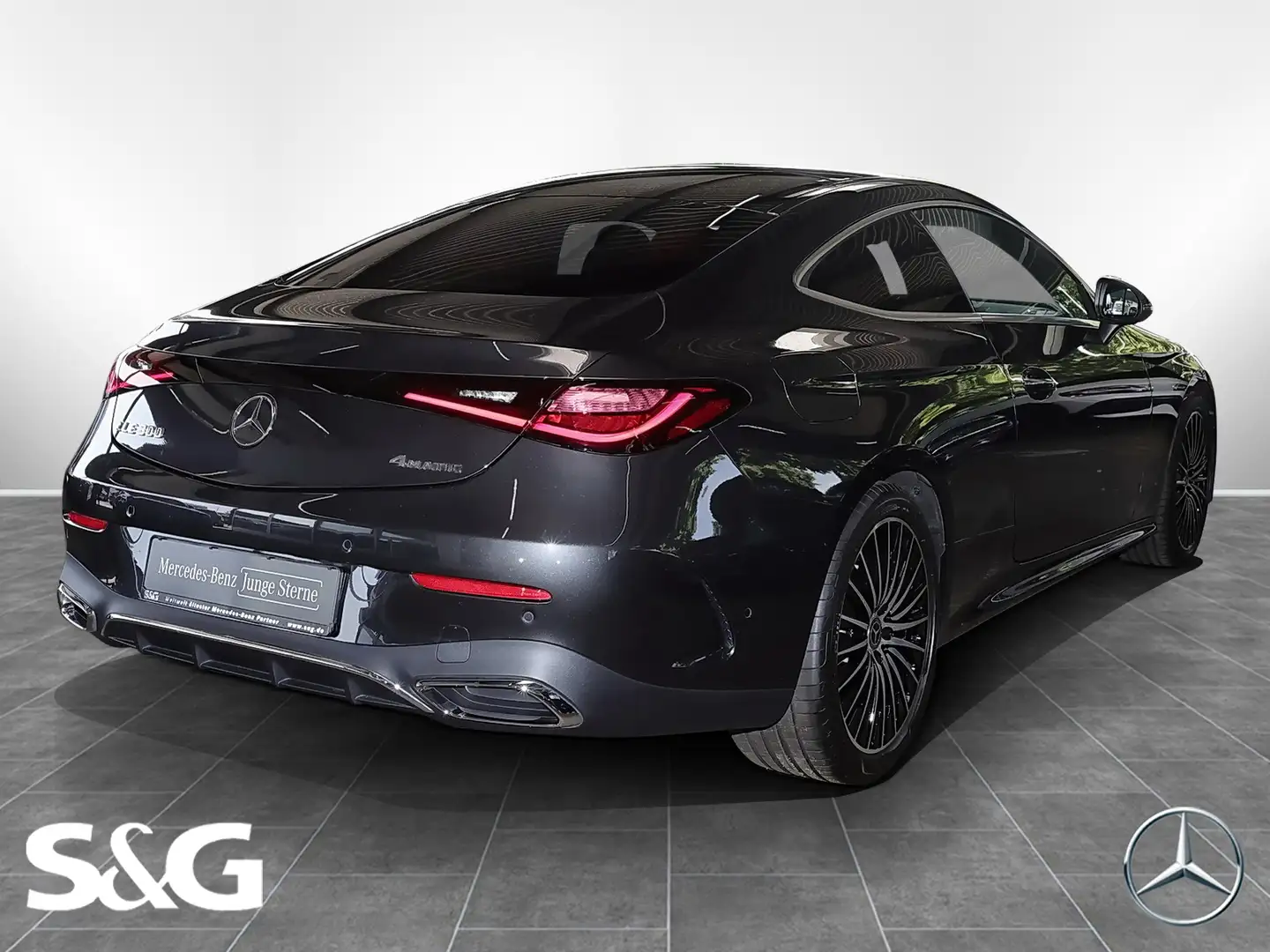 Mercedes-Benz CLE 300 4M Coupé AMG PANORAMA+HIFI+MEMORY+KAMERA Gris - 2