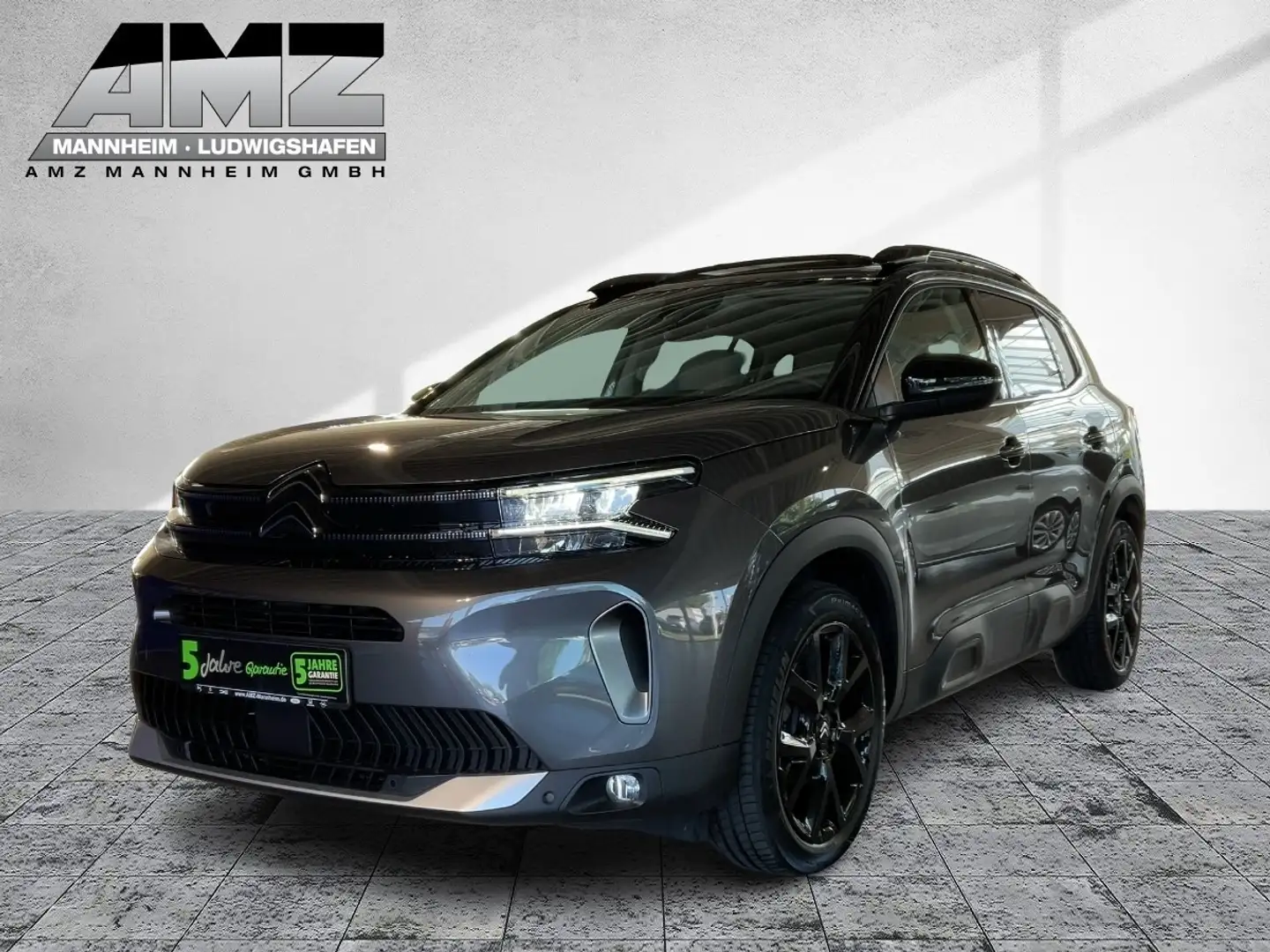 Citroen C5 Aircross 1.2 Automatik Leder*Schiebedach*TOP Gris - 2