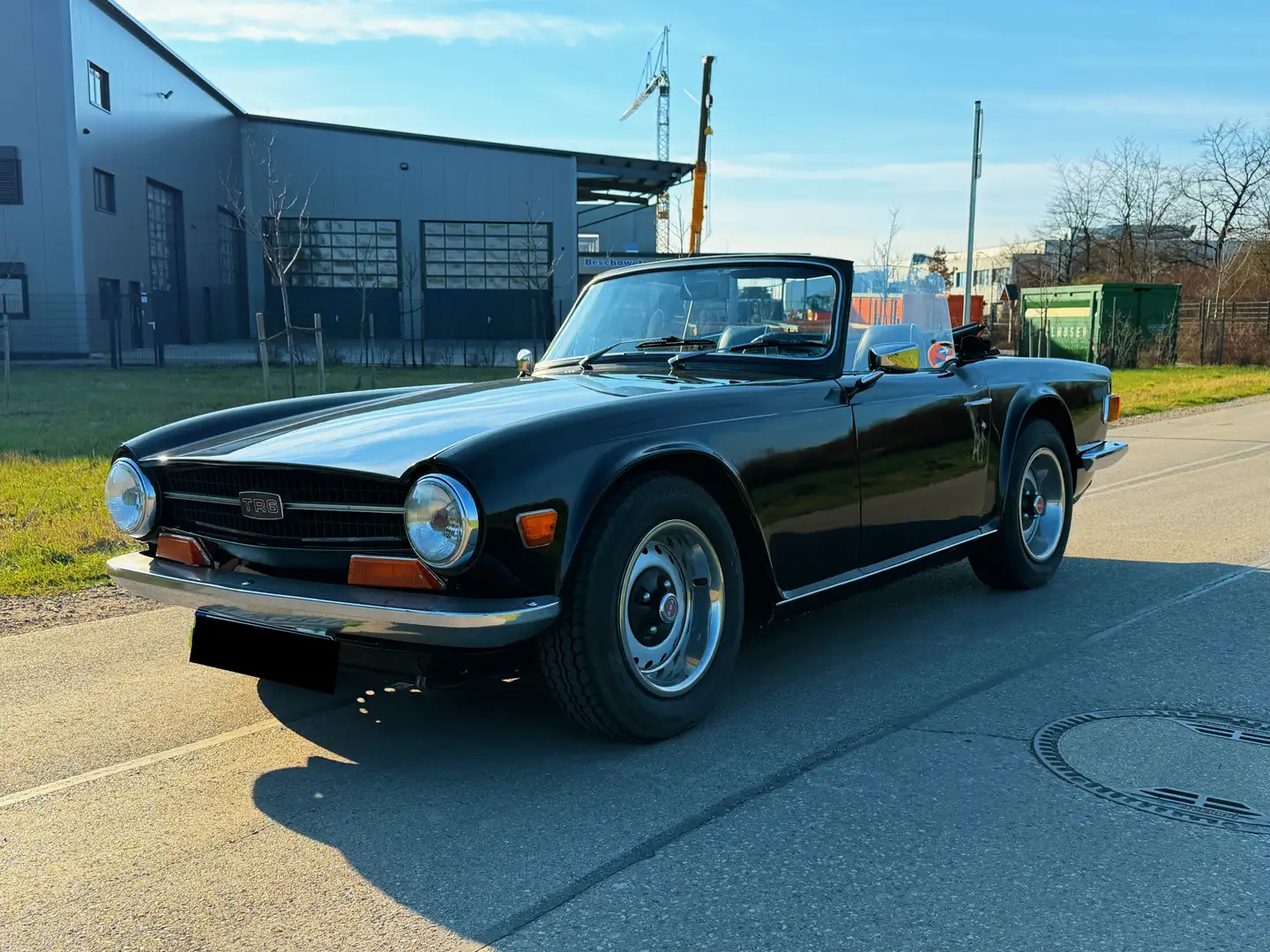 Triumph TR6 Blau - 1