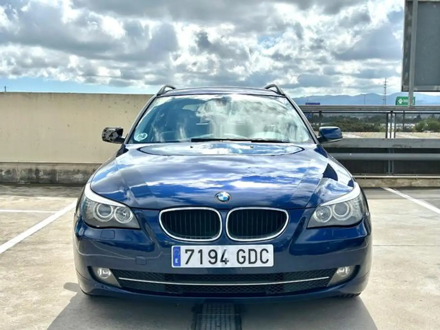 BMW 520 520d Touring Azul - 2