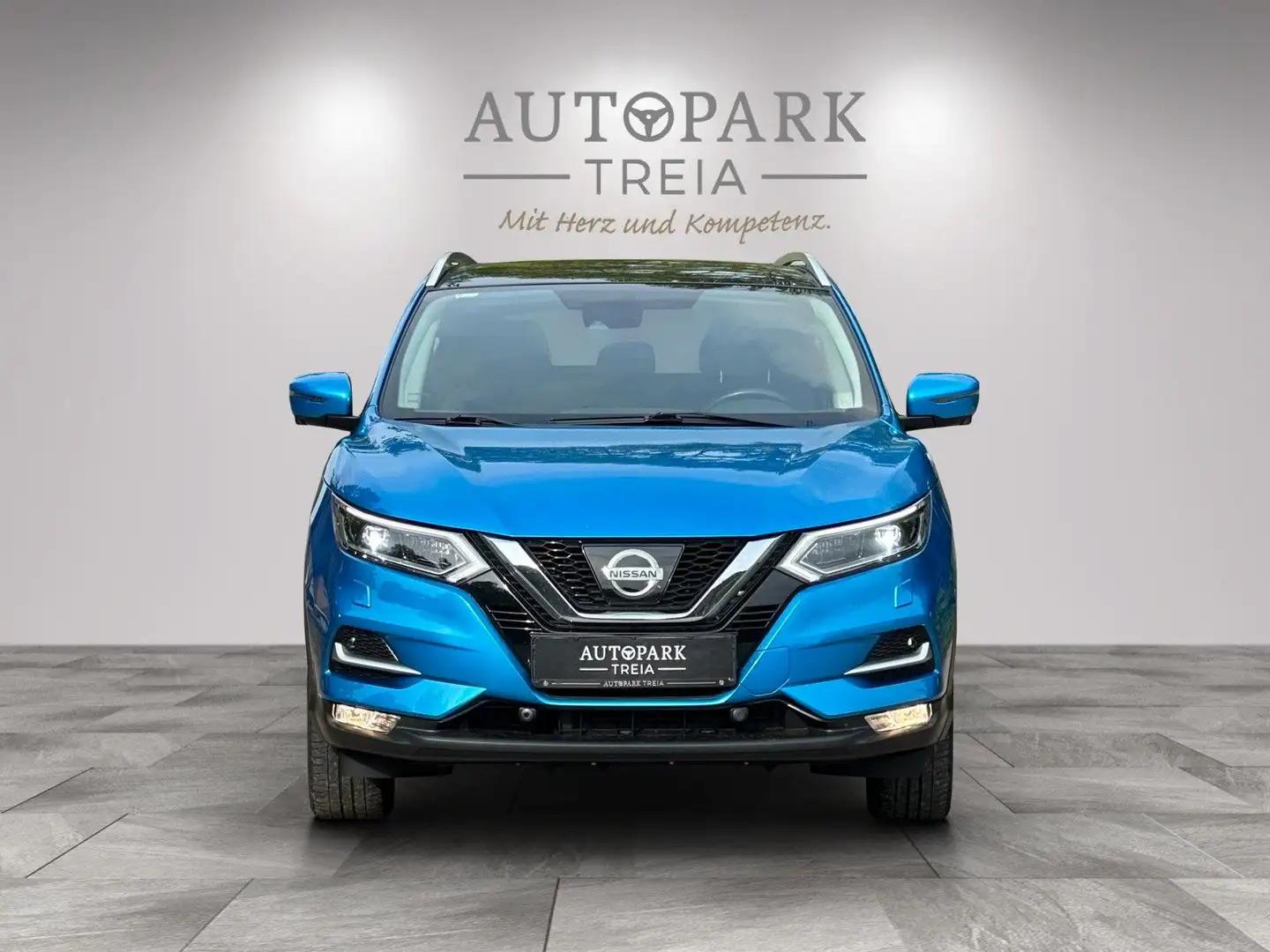Nissan Qashqai N-Connecta(PANO-TMP-SPURH-LED-NAVI-360°) Bleu - 2
