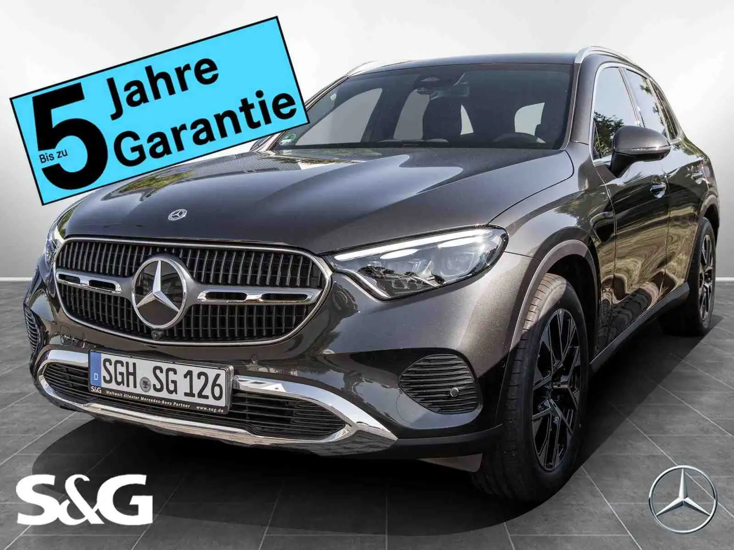 Mercedes-Benz GLC 200 d 4M Avantgarde MBUX+360°+DIG-LED+AHK+19 Grau - 1