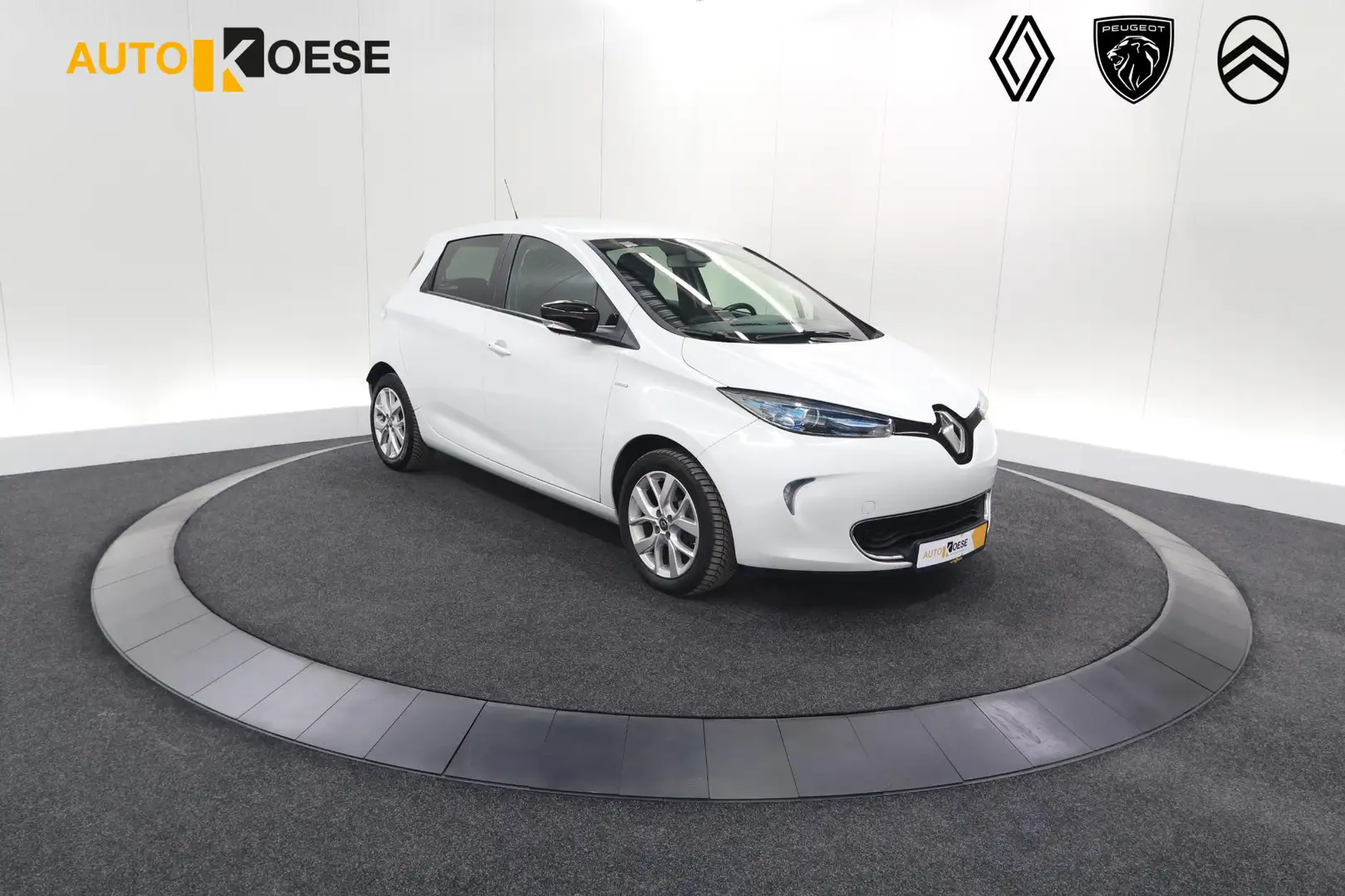 Renault ZOE R110 Limited 41 kWh | Huuraccu | Camera | Navigati Blanc - 1