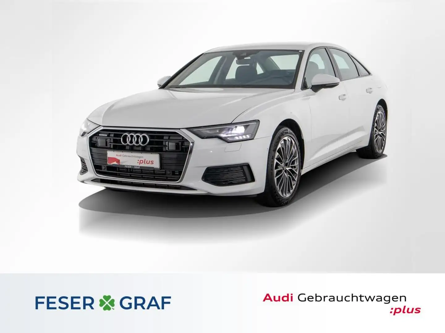 Audi A6 Lim. 50 TFSI e quattro S tronic AHK/Assistenz Tour Blanc - 1