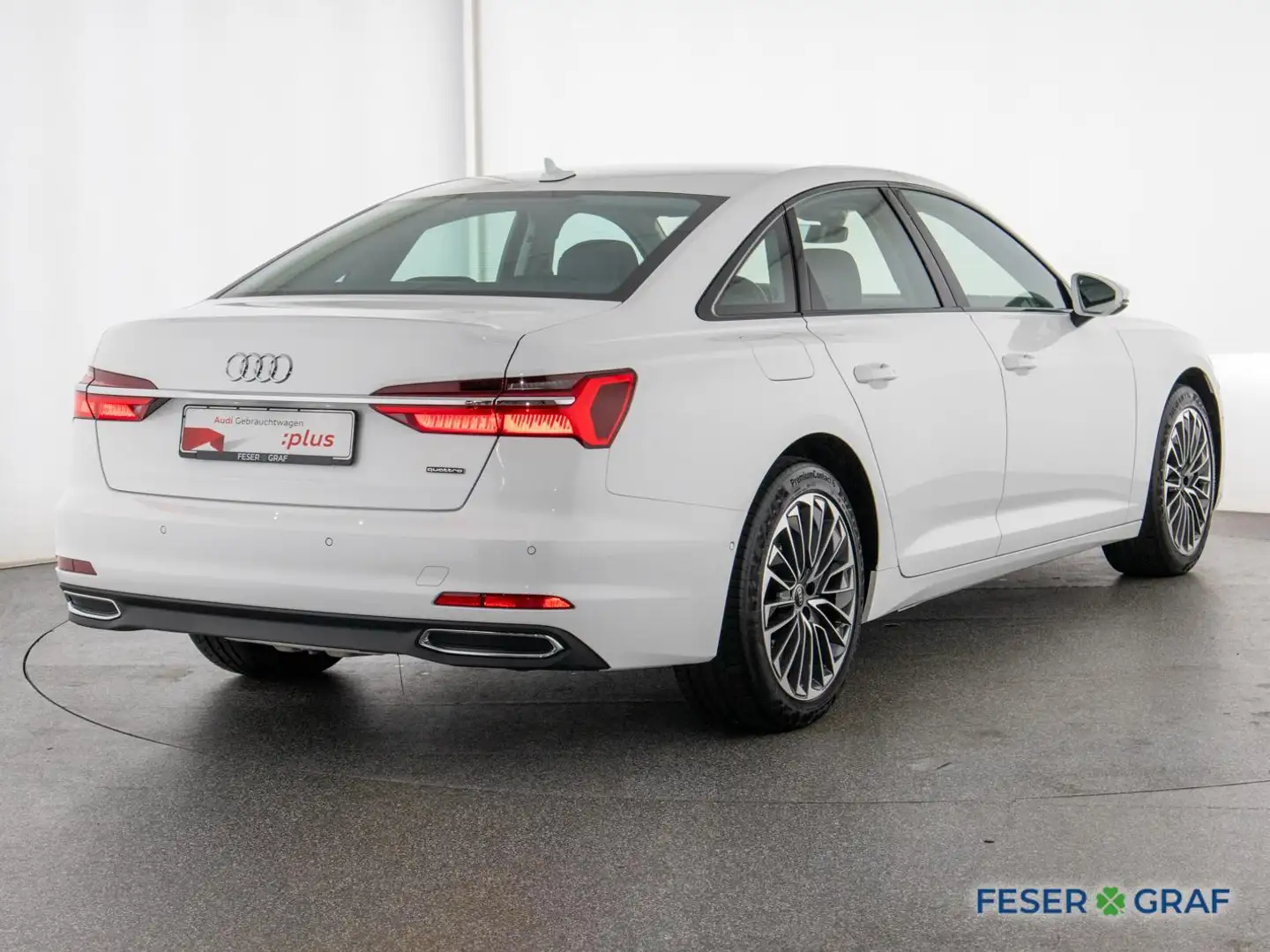 Audi A6 Lim. 50 TFSI e quattro S tronic AHK/Assistenz Tour Blanc - 2