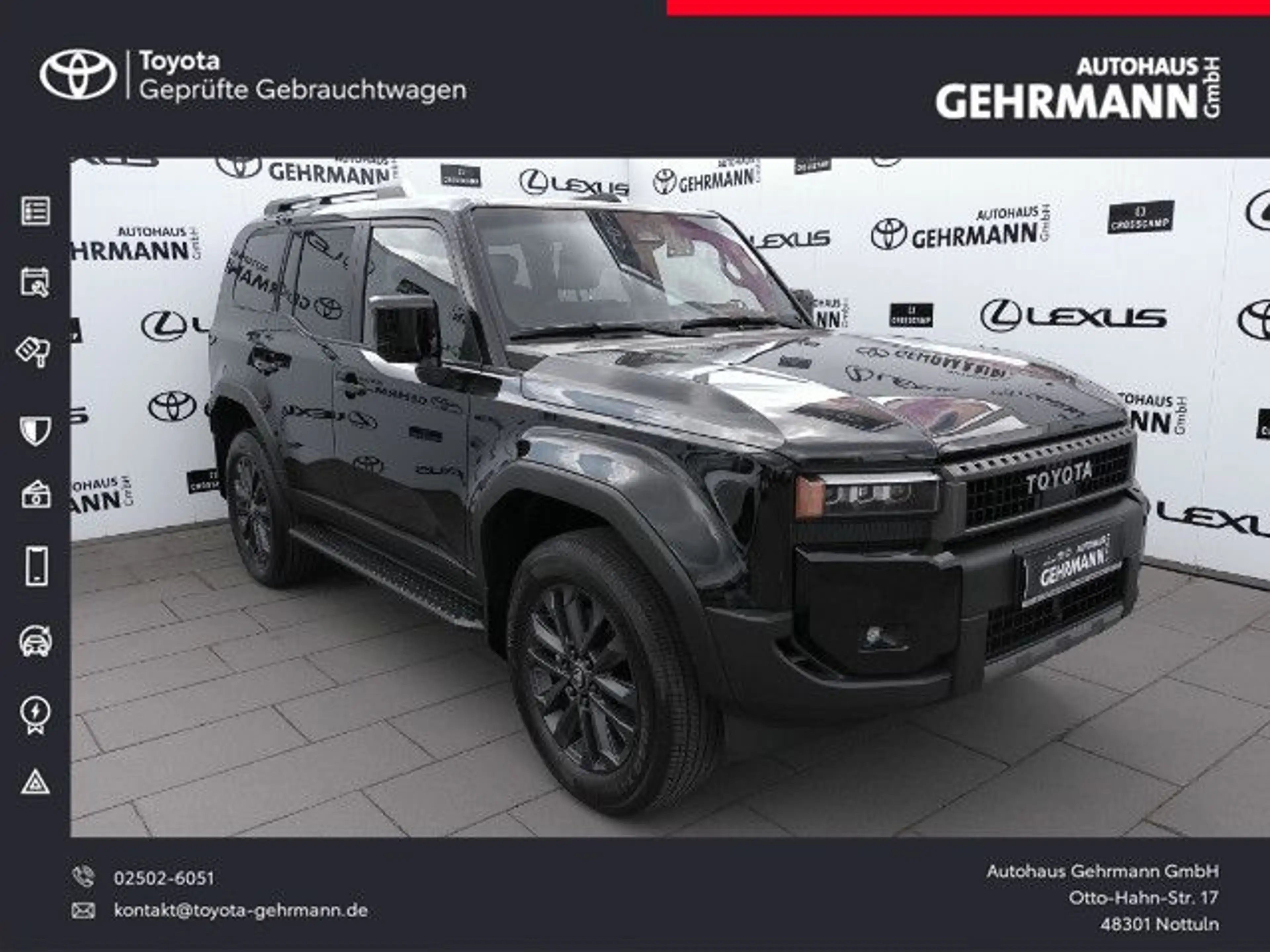 Toyota Land Cruiser 2.8 D-4D Mild-Hybrid 4WD Lounge
