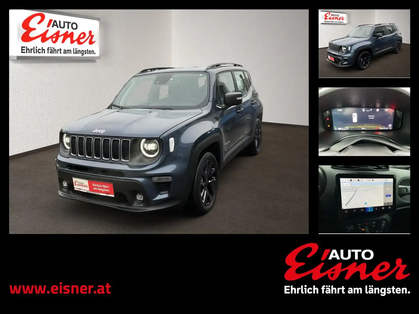 Jeep Renegade 1.5 E-HYBRID ALTITUDE Schwarz - 1