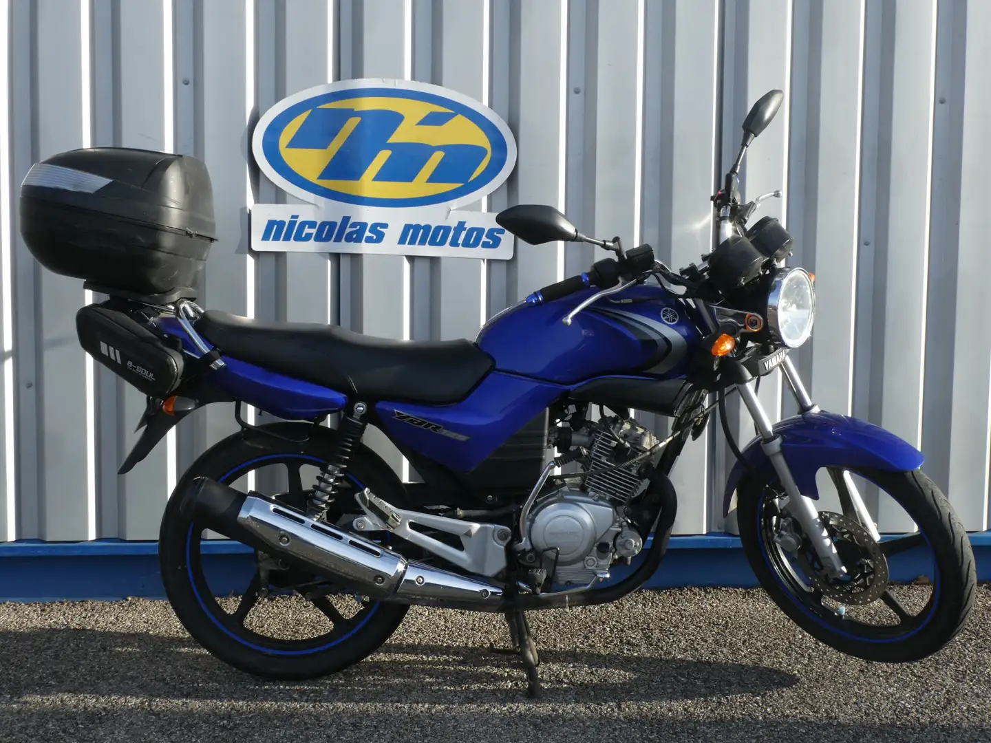 Yamaha YBR 125 Azul - 1