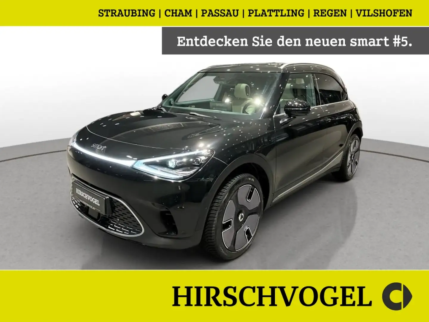 smart #1 Premium Pano+Standhzg+Navi+LED+360°-K+PDC+SHZ Schwarz - 1