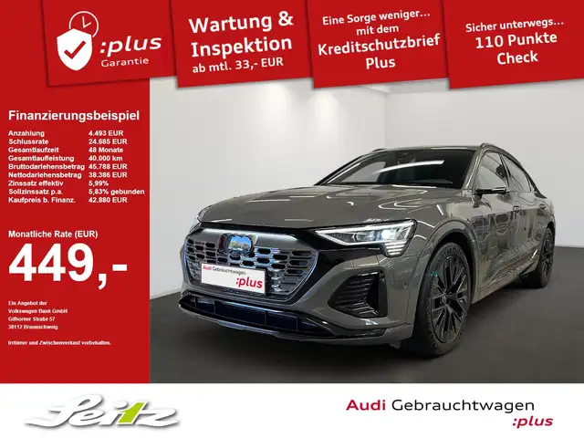 Audi Q8 e-tron Sportback quattro *AHK*HEAD UP*B&O*PANO*