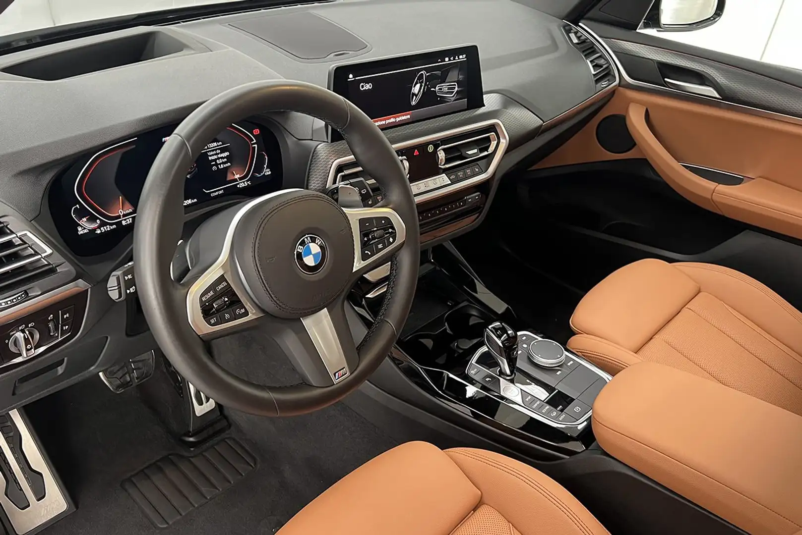 BMW X3 xDrive 20i 48V Msport aut. Bianco - 2