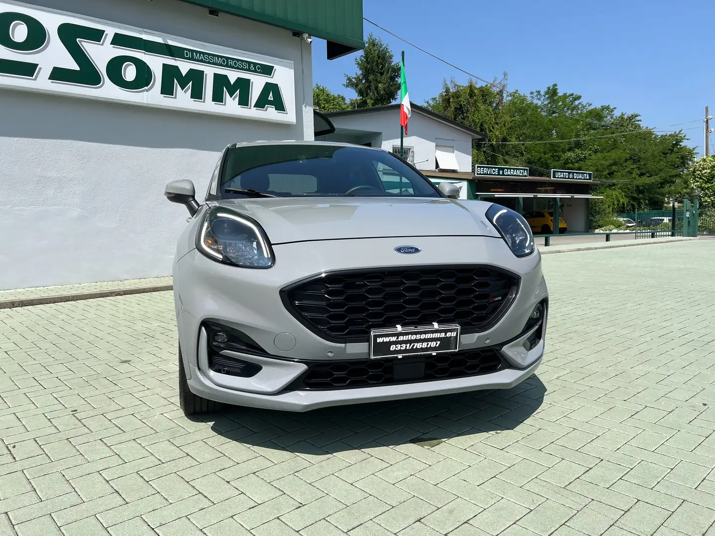 Ford Puma 1.0 ecoboost h ST-Line X  7 ANNI DI GARANZIA FORD Grigio - 2