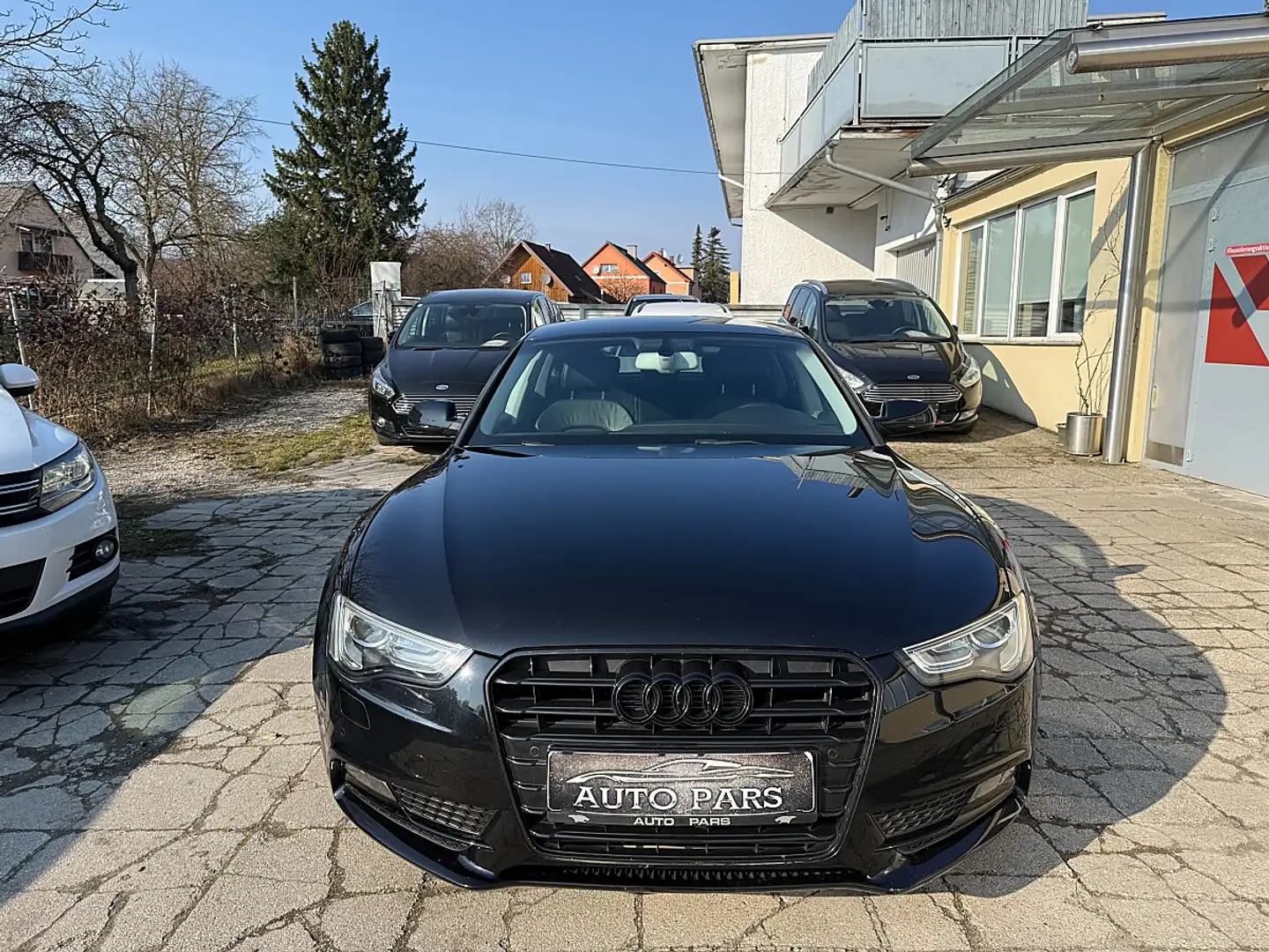 Audi A5 SB 2,0 TDI-NAVI-LEDER-1/3 ZINSFREI FINANZIERUNG Schwarz - 2