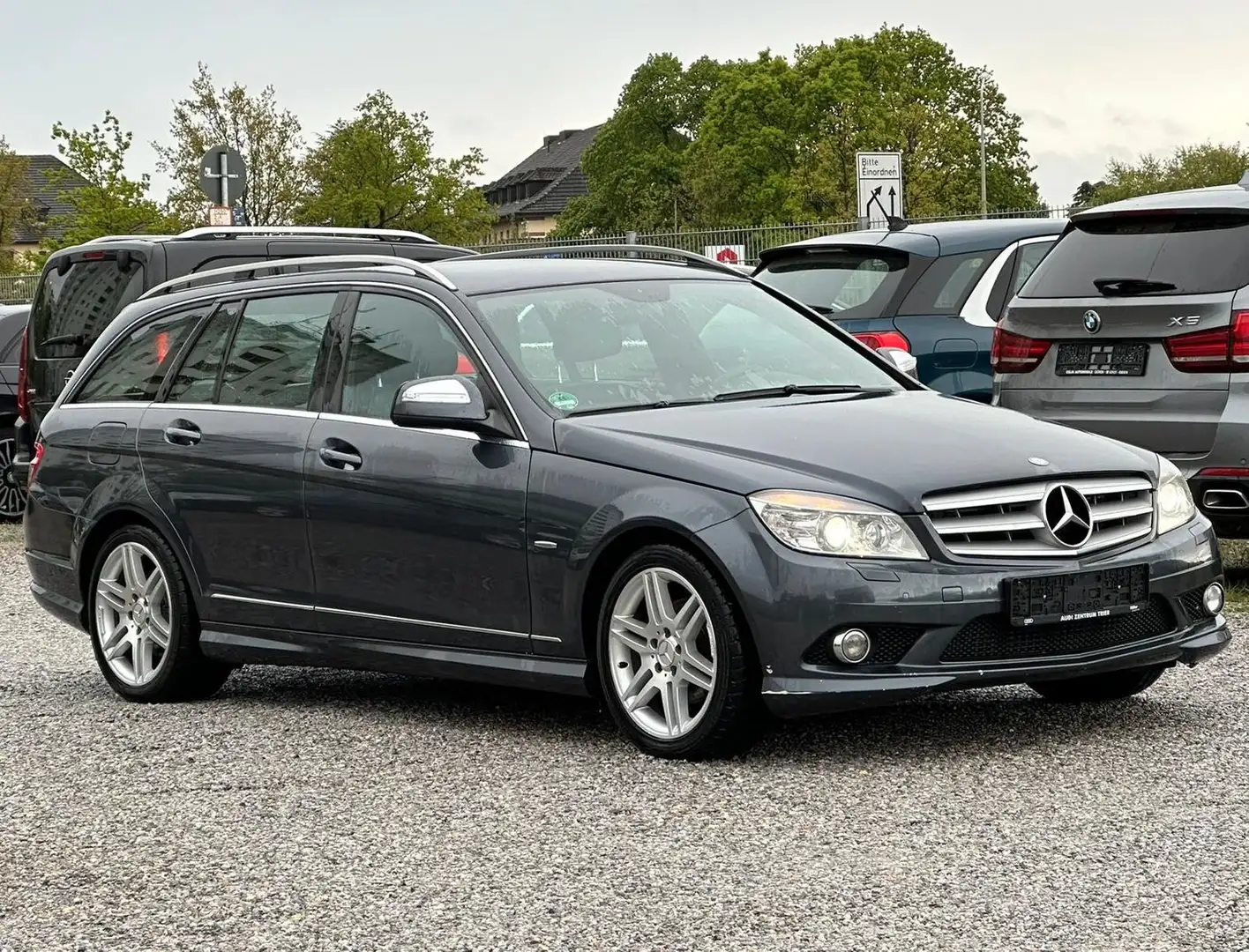 Mercedes-Benz C 220 T CDI AMG-LINE+AUTOMATIK+XENON+NAVI+PDC+LM Gris - 1
