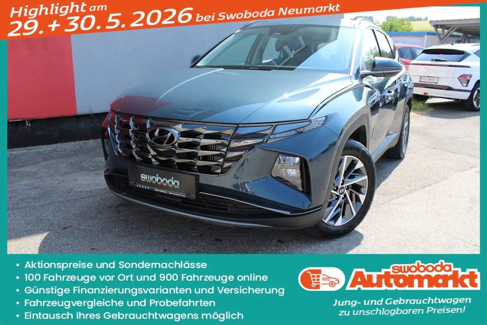 Hyundai TUCSON Tucson 1,6 T-GDI Smart Line P4-03 *LED* Blau - 1