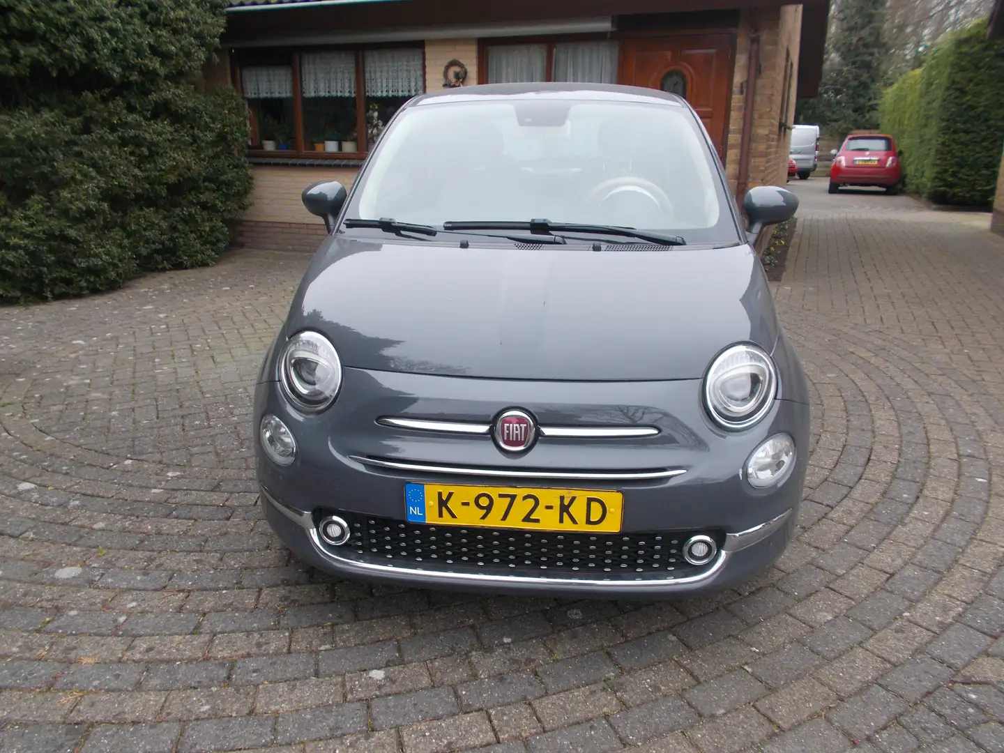 Fiat 500 500 1.0 Hybr. Lounge Grijs - 2